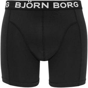 Björn Borg - Performance micro boxershort solid black - Heren