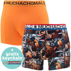 Muchachomalo - 2-pack boxershorts dutch lion multi - Heren