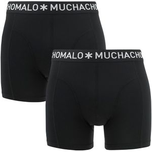 Muchachomalo - 2-pack microfiber boxershorts zwart - Heren