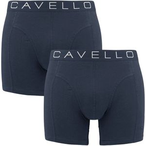 Cavello - 2-pack boxershorts basic blauw - Heren