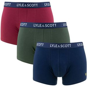 Lyle & Scott - 3-pack boxershorts barclay multi 630 - Heren