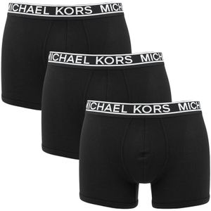 Michael Kors - 3-pack microfiber boxershorts zwart - Heren