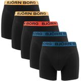 Björn Borg - Cotton stretch 5-pack boxershorts combi zwart III - Heren