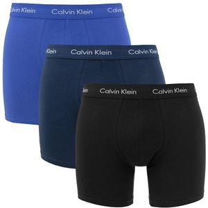 Calvin Klein - 3-pack long boxershorts multi 4ku - Heren