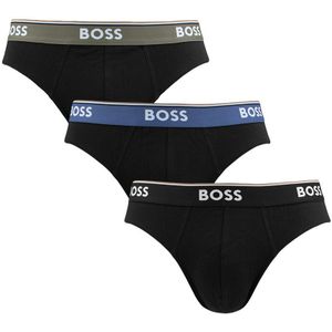 Hugo Boss boxershorts - BOSS power 3-pack herenslips combi zwart II - Heren