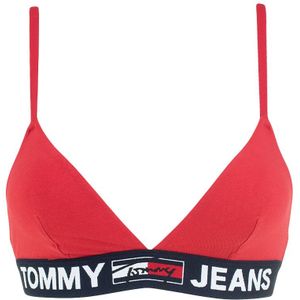 Tommy Hilfiger - Tommy jeans triangle bralette rood - Dames