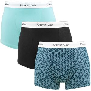 Calvin Klein - Icon 3-pack boxershort trunks basic all over print multi - Heren