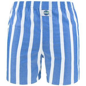 DEAL - Wijde boxershort stripe blauw  192253 - Heren