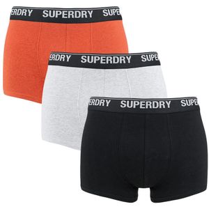 Superdry - 3-pack boxershort trunks multi N2H - Heren