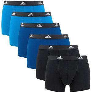 Adidas - 6-pack boxershorts active flex basic blauw & zwart - Heren