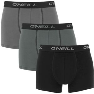 O&#039;Neill - 3-pack boxershorts grijs & zwart - Heren