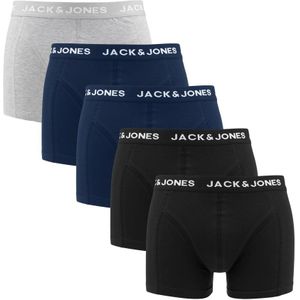 Jack & Jones - 5-pack boxershorts anthony blauw - Heren