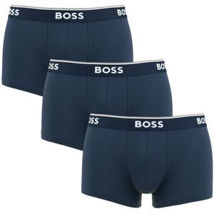 Hugo Boss - BOSS power 3-pack boxershort trunks blauw - Heren