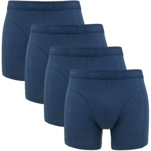 Ten Cate - Basics 4-pack bamboe boxershorts blauw - Heren