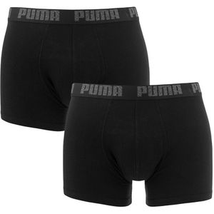 PUMA - 2-pack boxershorts basic zwart II - Heren