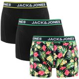 Jack & Jones - 3-pack boxershorts pink flowers multi - Heren
