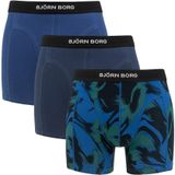 Björn Borg - Premium cotton stretch 3-pack boxershorts basic print multi III - Heren