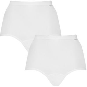 Ten Cate boxershorts - Basics 2-pack high waist slips wit - Dames