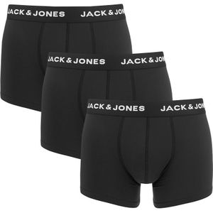 Jack & Jones - 3-pack microfiber boxershorts ratchliff zwart - Heren
