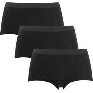 Björn Borg - Premium cotton stretch 3-pack mini boxershorts basic zwart - Dames
