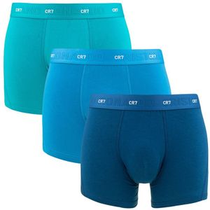 CR7 - 3-pack bamboe boxershorts blauw II - Heren