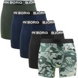Björn Borg - Performance 5-pack microfiber boxershorts basic camouflage multi - Heren