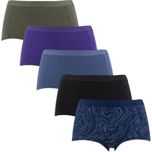 Björn Borg - Soft cotton stretch 5-pack mini boxershorts basic print multi - Dames