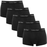 Calvin Klein - 5-pack lowrise boxershort trunks zwart - Heren