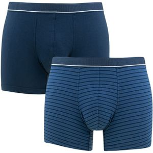 CECEBA - 2-pack bamboe boxershorts stripe blauw - Heren
