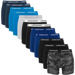 Björn Borg - Cotton stretch 12-pack boxershorts multi - Heren