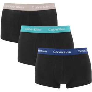 Calvin Klein - 3-pack boxershort trunks combi zwart MXW - Heren