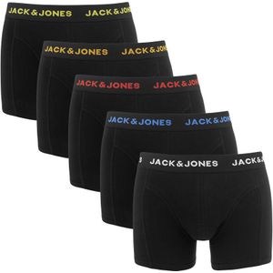 Jack & Jones - 5-pack boxershorts zwart - Heren