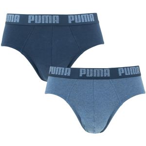 PUMA boxershorts - 2-pack herenslips blauw IV - Heren