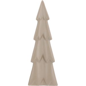 3D porseleinen kerstboom | Taupe| 28 cm