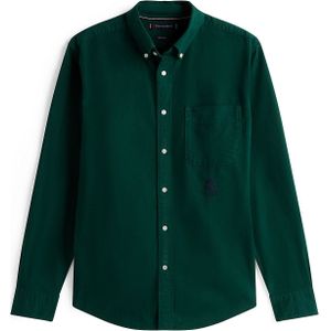 TOMMY HILFIGER Overhemd  donkergroen