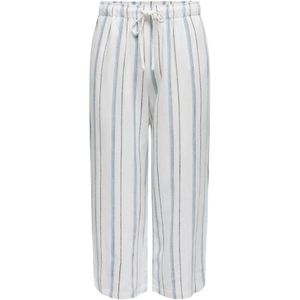 ONLY Broek 'ONLSIESTA'  lichtblauw / grijs / antraciet / wit