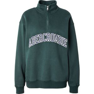 Abercrombie & Fitch Sweatshirt  navy / donkergroen / wit