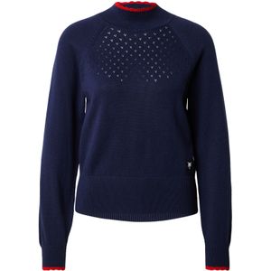 Blutsgeschwister Trui 'Delicious Minds'  navy / rood
