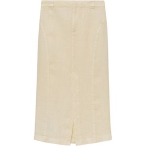 MANGO Rok 'Tamariu'  beige