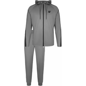 SikSilk - Joggingpak - Rookgrijs/Zwart - Trainingspak