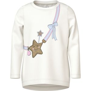 NAME IT Shirt 'NMFVIX'  lichtblauw / brons / rosa / wit