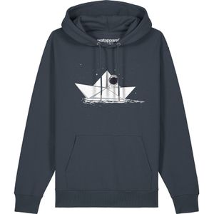 Watapparel Sweatshirt 'Astronaut'  antraciet / zwart / wit