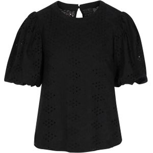 DreiMaster Klassik Blouse 'Classic Look'  zwart