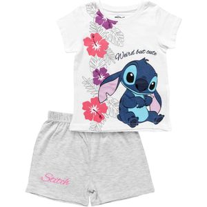 DISNEY Nachtkledij 'Lilo & Stitch'  navy / lichtgrijs / lila / wit