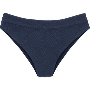 s.Oliver RED LABEL - Bikinibroekje Olivia - Marine - Met Schelpenstructuur