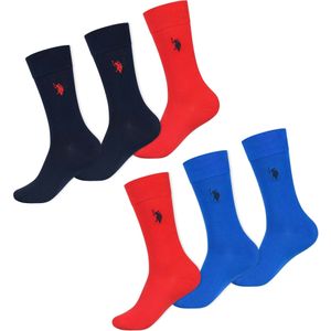 U.S. POLO ASSN. Sokken  blauw / navy / rood