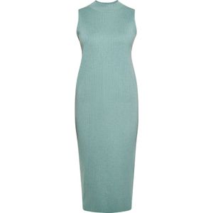 IPARO Gebreide jurk  aqua