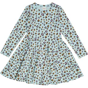 Fred's World by GREEN COTTON Jurk  blauw / ombergrijs / lichtroze / zwart