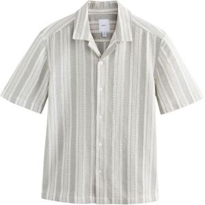 Next Overhemd  pastelgroen / offwhite