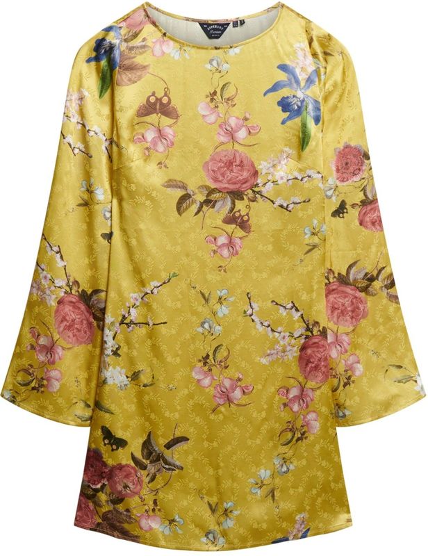 Superdry - Jacquard Flare Sleeve - Korte Jurk